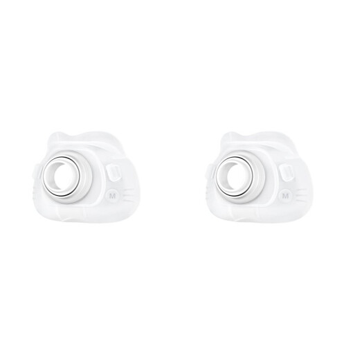 2X Ersatz-Silikonkissen für AirFit F40 Vollgesichtsmaske - Weiches Silikon (Mittel)