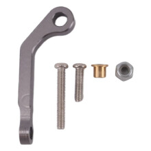 for WPL B1 B14 B24 C14 C24 B16 B26 B36 Q60 Q63 Q64 Q65 RC Car Spare Parts Metal Servo Pull Rod,Grey