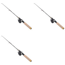 3X Winter Ice Fishing Rods Fishing Reels New Fishing Rods Rod Combo Pen Pole Lures Tackle Casting Hard Rod