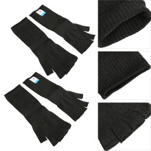 2 Pairs Cut Resistant Arm Sleeves 17.72in Scratch & Abrasion Protection
