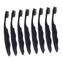 8 Pack Folding Travel Toothbrush with Soft Bristles, Compact Hygienic Set for Camping and Adults