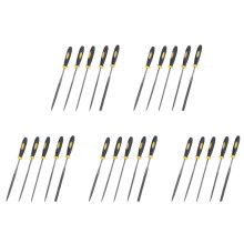 25 Pieces Professional Technical Diamond File 3X140Mm Raft Needle Metal Cutting Tool Glass Metal Stone Carving
