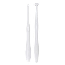 Plüsch- und Interdentalzahnbürstenset für kieferorthopädische Reinigung & Fleckenentfernung – Weiß