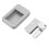 Pants Waist Shrink Clip Buckle Durable Multi Function Belt Clip Buckle Multi Function Belt Clip Buckle Silver 5