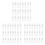 72Pcs 20Ml Transparent Empty Spray Bottles Portable Refillable Fine Mist Sprayer Bottles 2