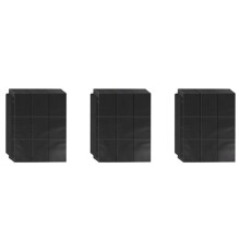 3X 900 Pockets Trading Card Sleeves Binder, Baseball Card Binder Sleeves Fit for 3 Ring Binder Card Holder Protector