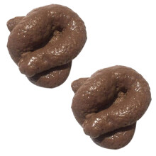 2X Simulation Poop Toy Realistic and Funny Poop Toy Fake Poop Prank Gift Soft Poop Toy