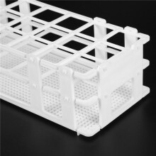 12 Pacotes de Suporte de Tubo de Ensaio de Plástico, Suporte de Suporte de Tubo de Ensaio de LaboratóRio de 21 Furos para Tubos de Ensaio de 30 mm,