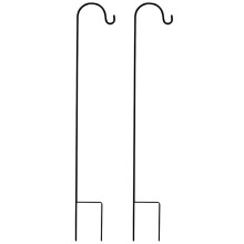 2X SchäFer Haken Rost BestäNdiger Garten Pfahl AußEn Metall Pflanzen StäNder AufhäNger Vogel HäUschen Pole 80.5X 10X 1cm