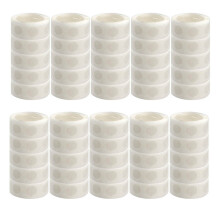 50 Rolls Glue Point Clear Balloon Glue Removable Adhesive Dots Double Sided Dots Glue Tape for Balloons Wedding Decors