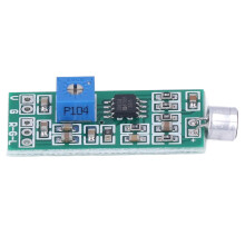 Dual Channel Microphone Pickup Module with Adjustable Gain for Sound Detection