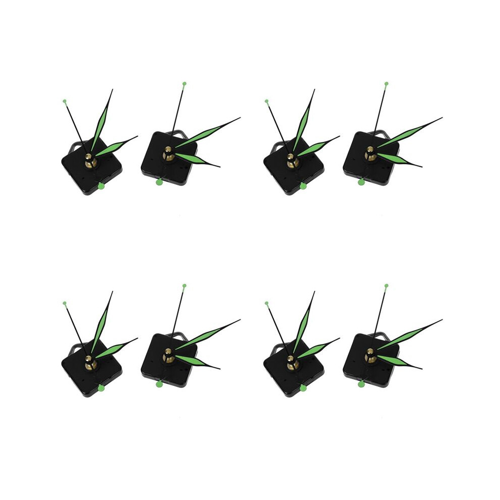 8Pcs Luminous Quartz Clock Spindle Movement Mechanism Repair Tool Kit 4714276671463