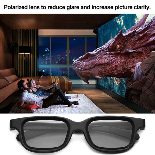 20Pcs Polarized Passive 3D Glasses for Cinema IMIX Screen 2