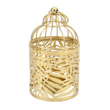 Skandinavischer Vogelkäfig-Stil Eisen-Kerzenhalter 8x14cm Wohnaccessoire Dekorationsstück