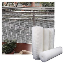 Plastic Safety Mesh Guardrail Netting for Balcony and Garden, Durable Woven Roll Pet Barrier