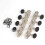 10X 4L4R Mandolin Tuning Pegs Machine Heads String Tuning Pegs for 8 Strings Mandolin Instruments Accessory 3