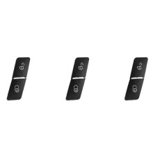 6x Bouton de Commutation de Serrure de Porte de Voiture pour - C-Class E-Class GLK W204 W212 W166 W176(Droit)