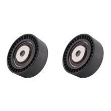 2X Belt Tensioner Idler Pulley 11281748131 for E34 E36 E39 E46 E53 X5 E60 E83 E85