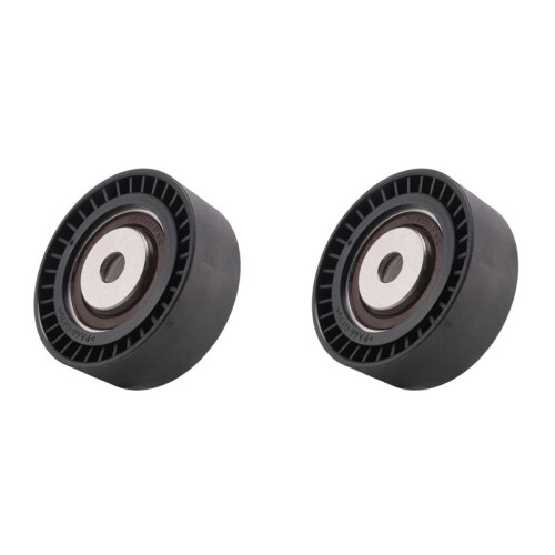 2X Belt Tensioner Idler Pulley 11281748131 for  E34 E36 E39 E46 E53 X5 E60 E83 E85