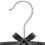 Cabides Acolchoados de Cetim Grandes de 15 Polegadas, Cabides de Seda para Roupas de Vestido de Noiva, Casacos, Ternos, Blusa (Preto, Pacote de 30) 7