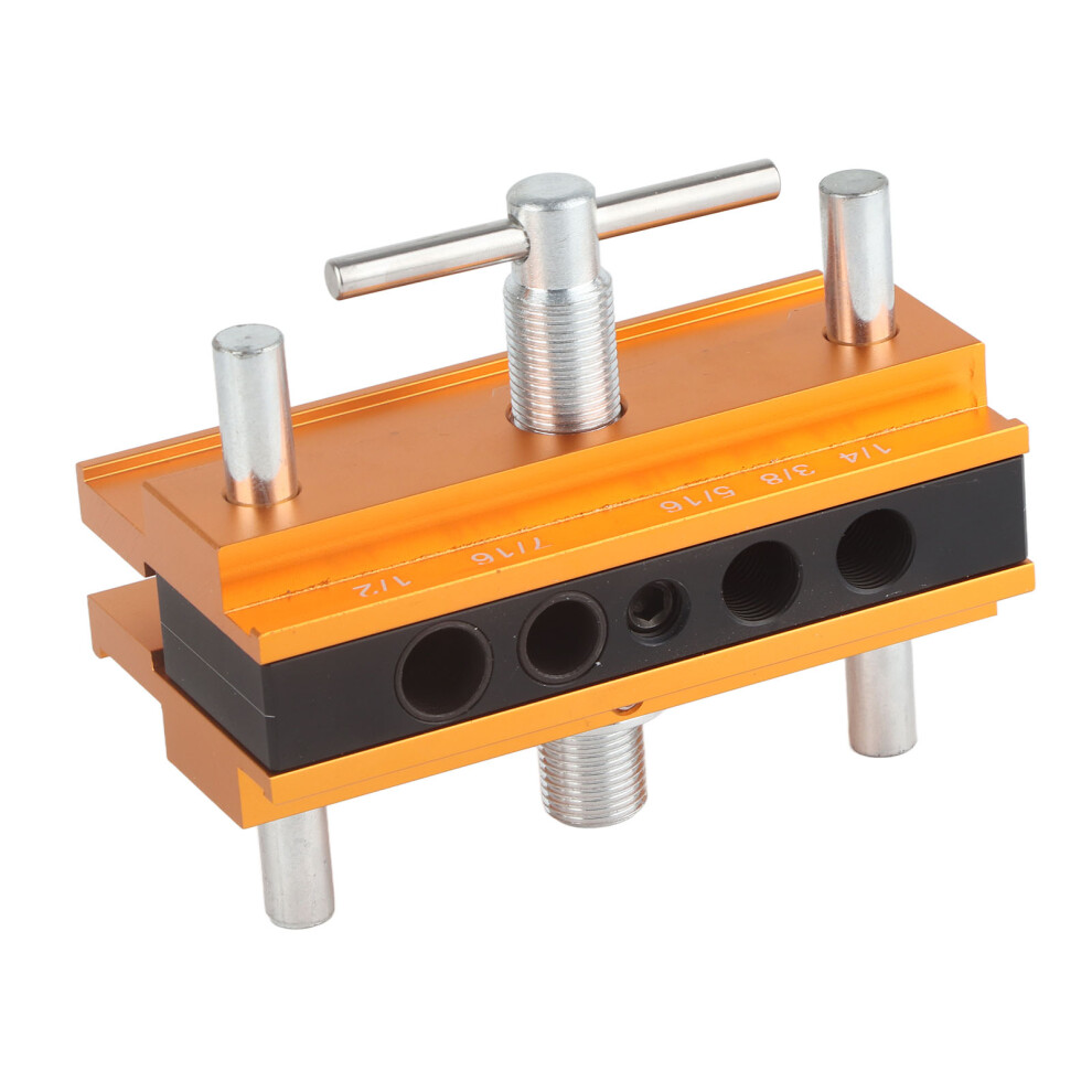 Aluminium Dowelling Jig For Precise Wood Drilling Self Centering 64Mm Guide 9441390431660