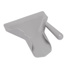 5X Plastic Chip Scoop Frieten Schop Lader Chip Verpakking Schop Trechter Popcorn Fast Food Rechter Handvat