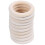 20X Natural Wooden Rings, Diameter 50mm 2
