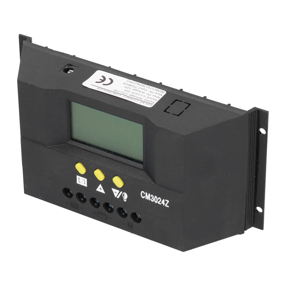 20A Solar Charge Controller With Lcd Display For 12V/24V Photovoltaic Systems Pwm 9455672131322