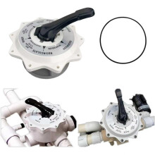 Multiport Valve Replacement 2 Inch and Side Mount Pool Spa Valve Assembly Kit for Pentair 261055