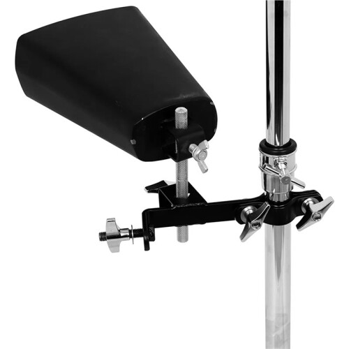 2X Cowbell Holder Clamp Bracket Drum Tambourine Support Clip Multi-Function Stand Expansion Clip 2