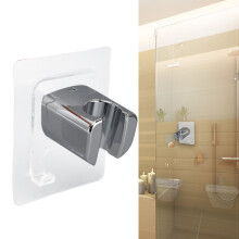Badezimmer wasserdichter Kunststoff-Duschkopfhalter, nagel- und bohrfrei, Bidet-Halter