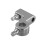2X Drum Jazz Drum Single Pedal Step Hammer Mounting Assembly Parts Step Hammer Accessories Silver 3
