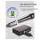 2X UHF Wireless Microphone System Wireless Transmitter Receiver XLR Mic Converter Adapter for Condenser Dynamic Mic 5