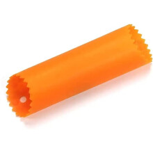 Garlic Peeler Silicone Garlic Roller Tube for Fast Garlic Peeling and Easy Hang Storage Orange
