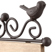 3X Retro Vintage Plaque Wood Bird Welcome Door Sign for Bar Cafe Shop Store Wall Mounting Sign
