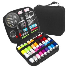 Sewing Kit with Case,Portable Sewing Supplies for Adults, Beginner,Kids Contains Thread, Scissors, Needles, Measure,Etc