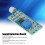 Dual Channel Microphone Pickup Module with Adjustable Gain for Sound Detection 11