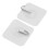 Strong Transparent Suction Cup Sucker Wall Hooks Hanger for Kitchen Bathroom Home (6 ) 4