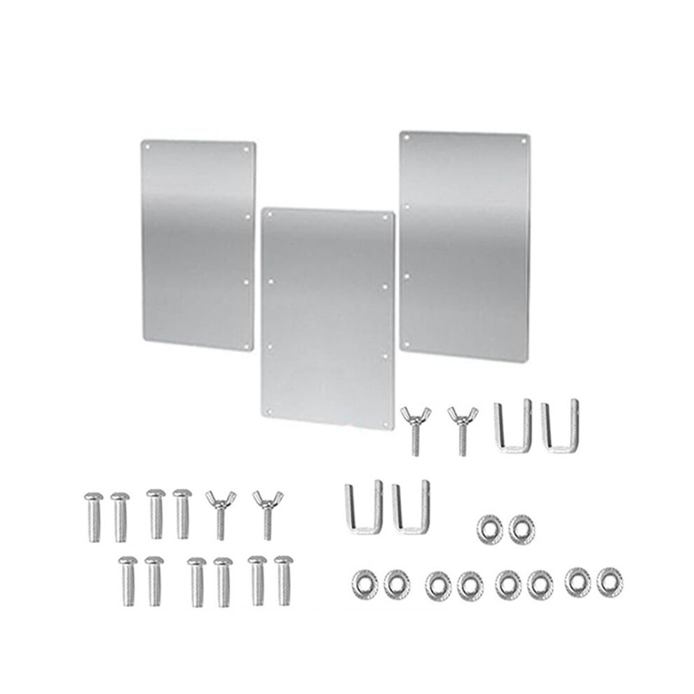 Brecantia Patio Heater Reflector Shield, Heat Focusing Reflector For Round Natural Gas And Propane Patio Heaters Outdoor