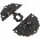 1Set Vintage Sluiting Zinklegering Gouden Decoratieve Hasp 1