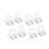 20Pcs Durable Iron Paper Clips - Strong Clamp, Small Duck Design, Silver 16