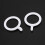 40X White 25mm Inner Plastic Curtain Rings 8