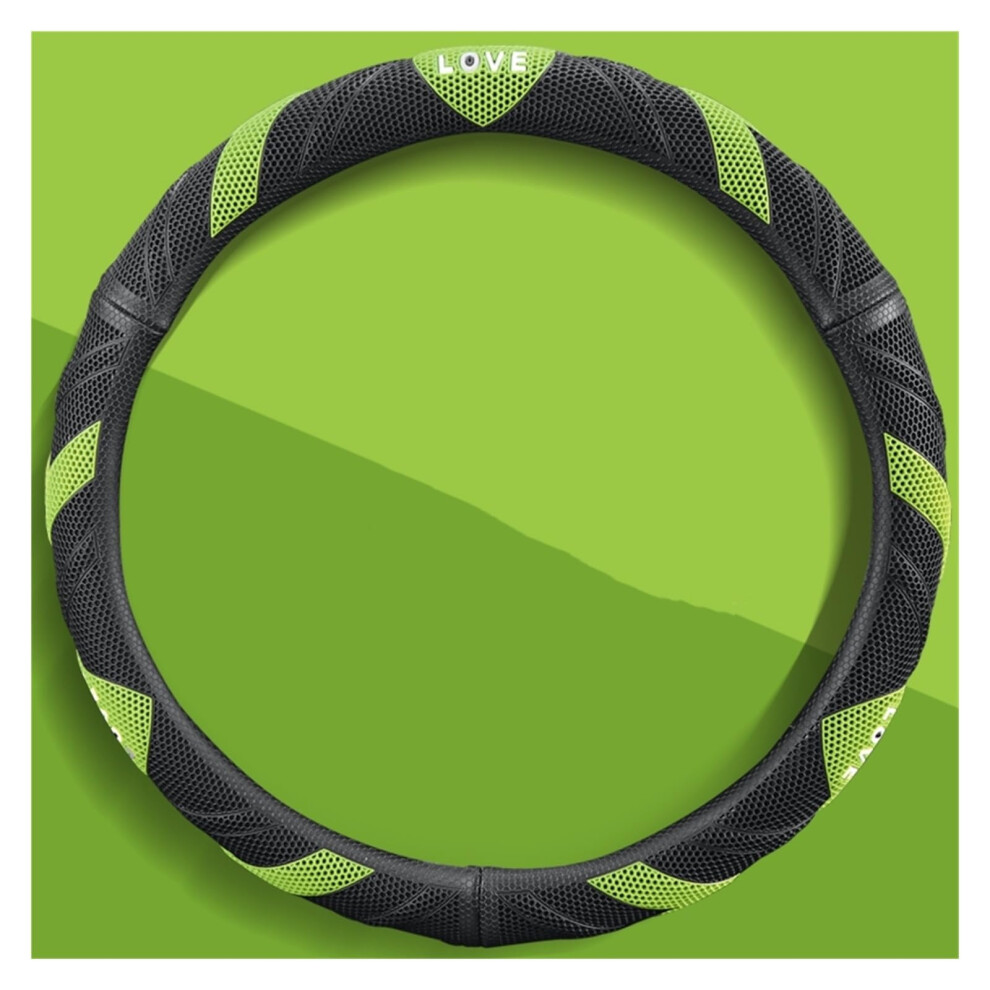Skinfriendly Soft Gel Car Steering Wheel Cover 2# Color With Fashion Interior Style 9092120608359