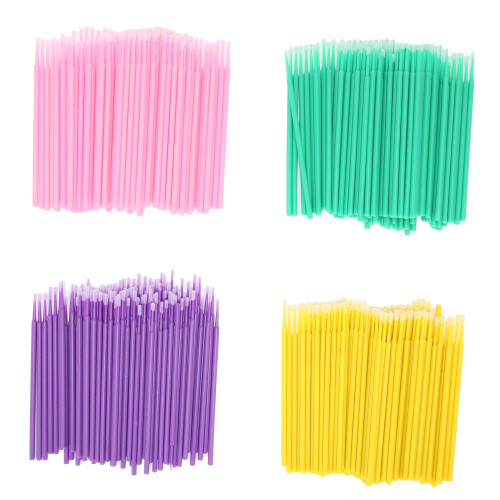 400pcs Bendable Micro Makeup Wands for Eyeliner Eyeshadow Precise Application 1