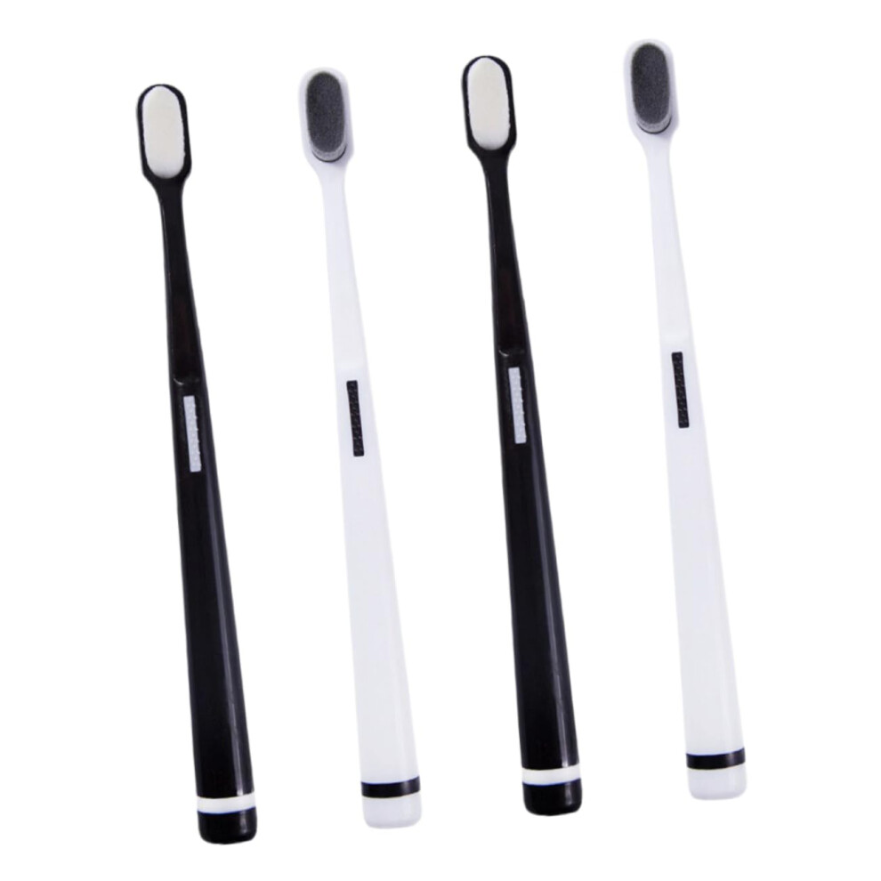 4pcs Extra Gentle Toothbrush Replacement Heads with Soft Bristles for Sensitive Gums