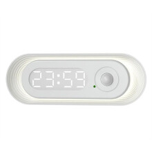 Wanduhr mit Bewegungsmelder und Nachtlicht für Badezimmer und Arbeitszimmer