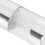 Modischer Puderpinsel mit Rhinestone-Besatz – Silber 3