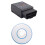 2X OBD ELM327 CAN BUS Check Engine Car  Auto Diagnostic Scanner Tool OBD2 OBDII Interface Adapter for PC 2