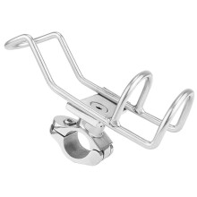 2 Stück Edelstahl 316 Angel Rute Rack Halter Pol Halterung Unterstützung Fest Klemmen Schienen Montage 32 mm Boots Zubehör