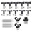 20-Piece Airless Paint Sprayer Accessory Kit with Reversible Nozzle Tips and High-Flow Filters 1